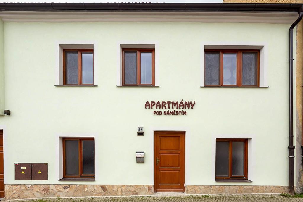 Apartmany Pod Namestim Telč Eksteriør billede